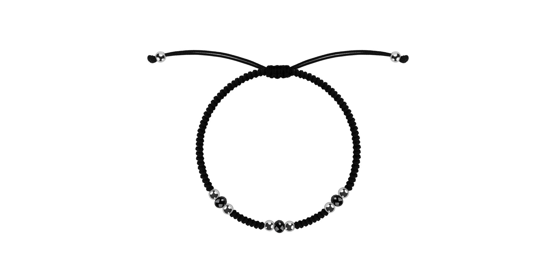 Náramok s čiernymi diamantmi Dark Spell