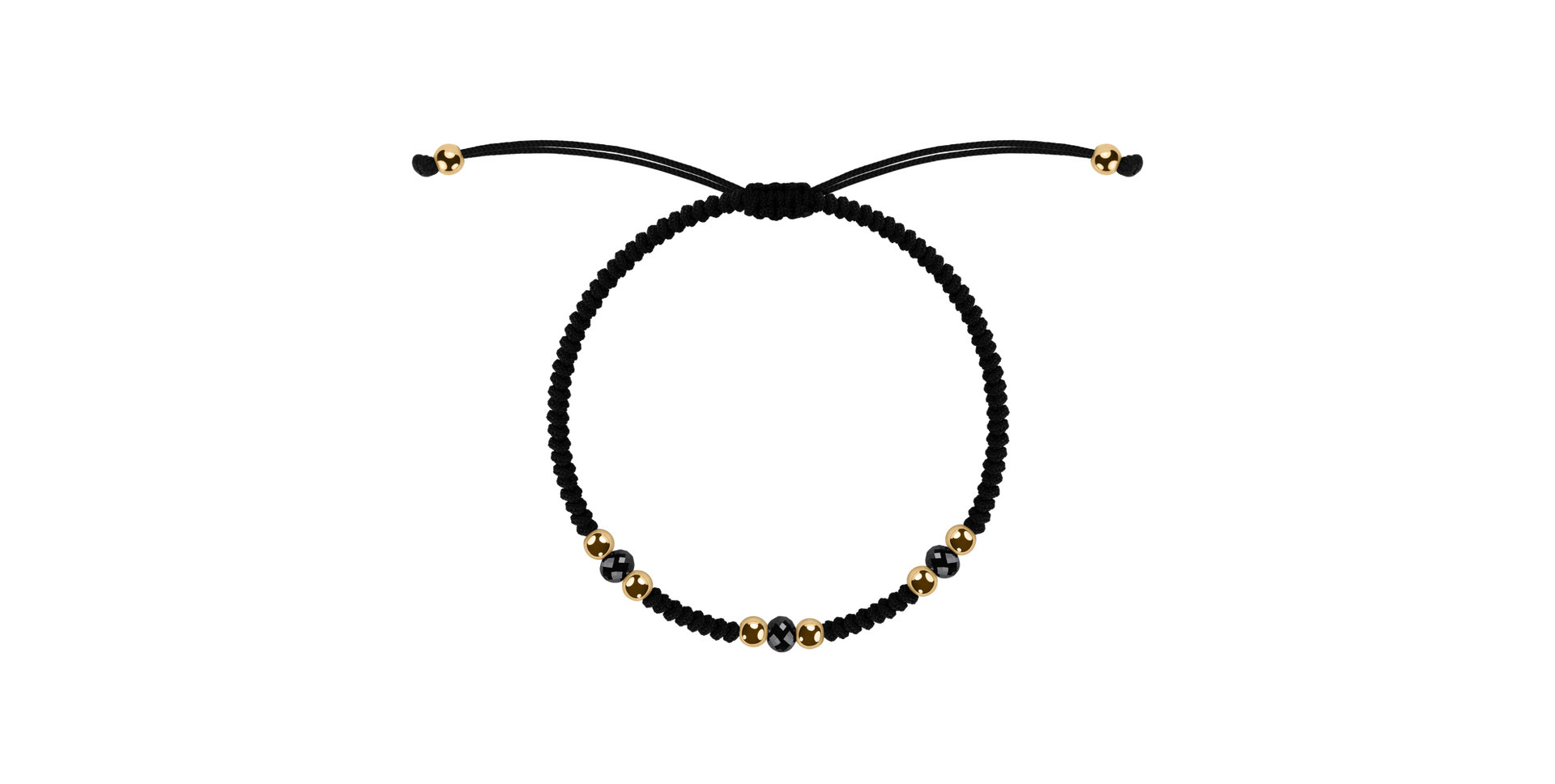 Náramok s čiernymi diamantmi Dark Spell