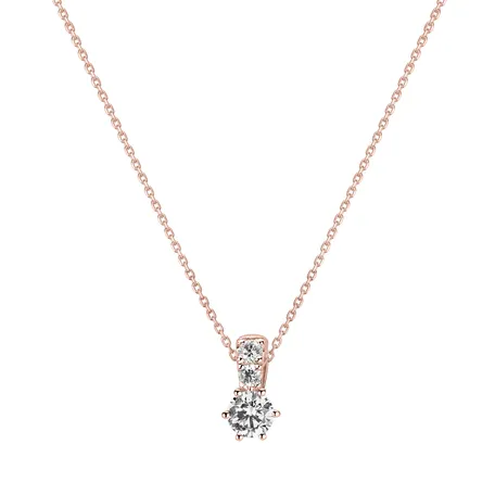 Přívěsok s diamantmi Essential Glow