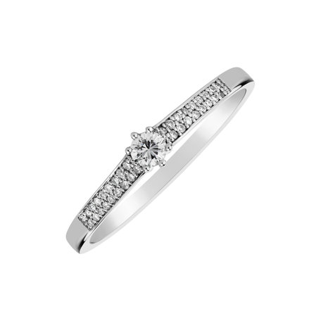 Prsteň s diamantmi Sparkling Romance