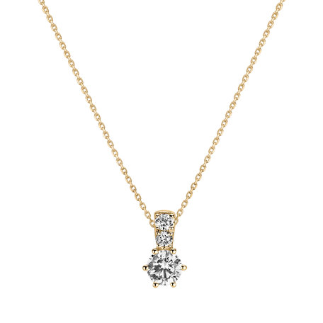 Přívěsok s diamantmi Essential Glow