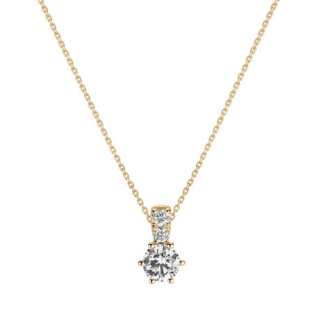 Přívěsok s diamantmi Essential Glow