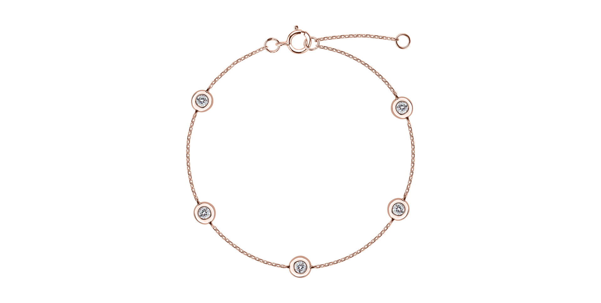 Náramok s diamantmi Sparkling Dots