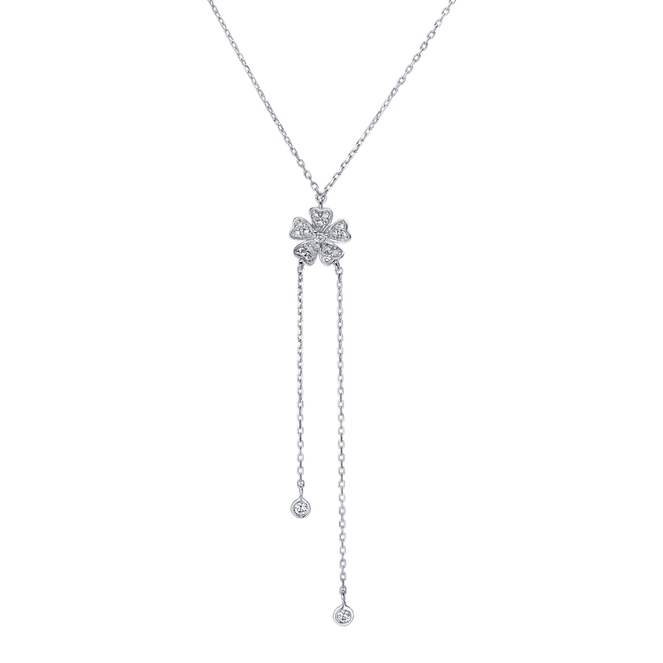 Náhrdelník s diamantmi Blossom Waterfall