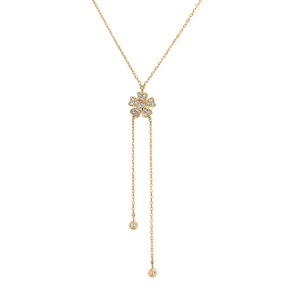 Náhrdelník s diamantmi Blossom Waterfall