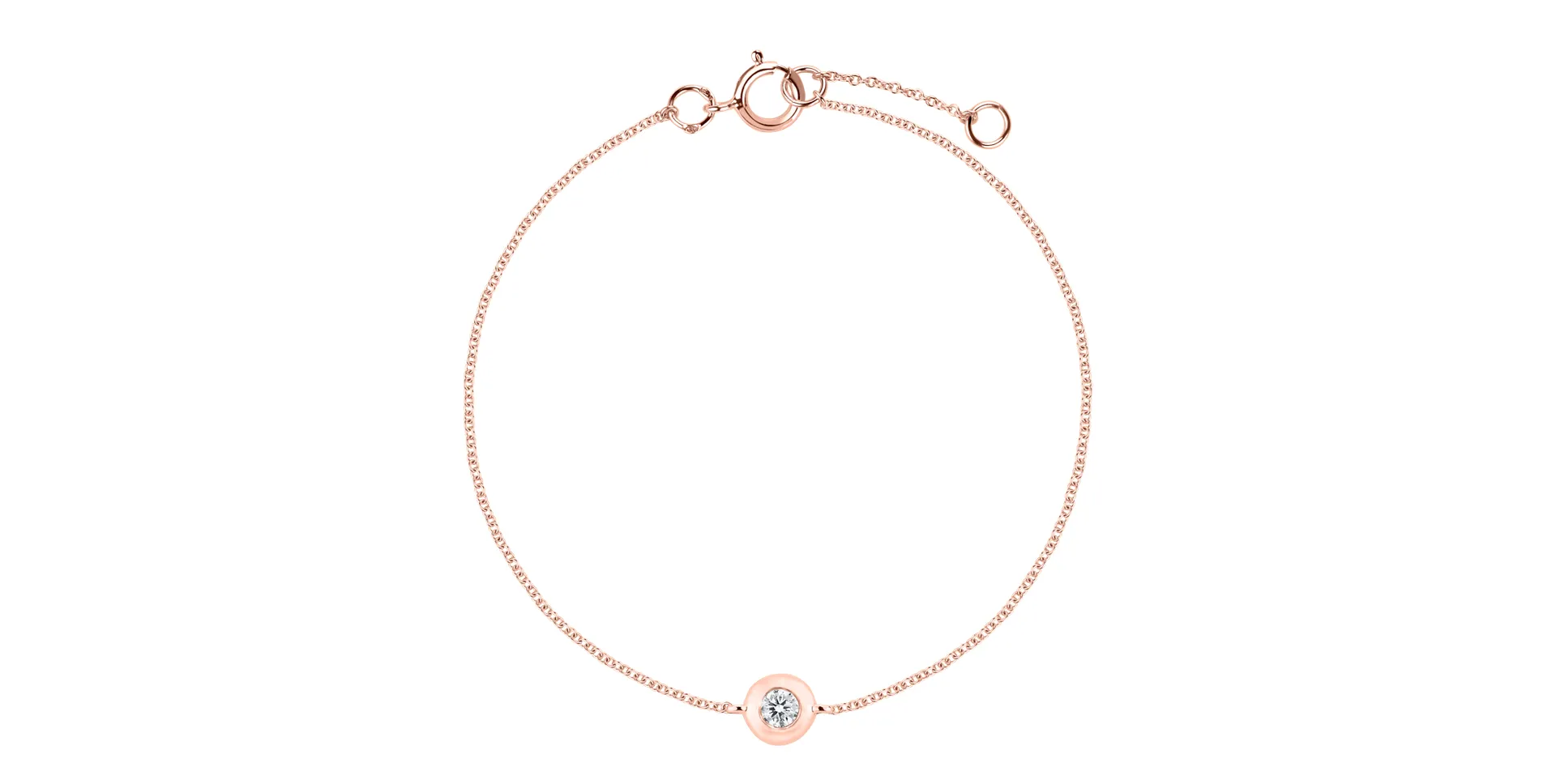 Náramok s diamantom Sparkling Dot