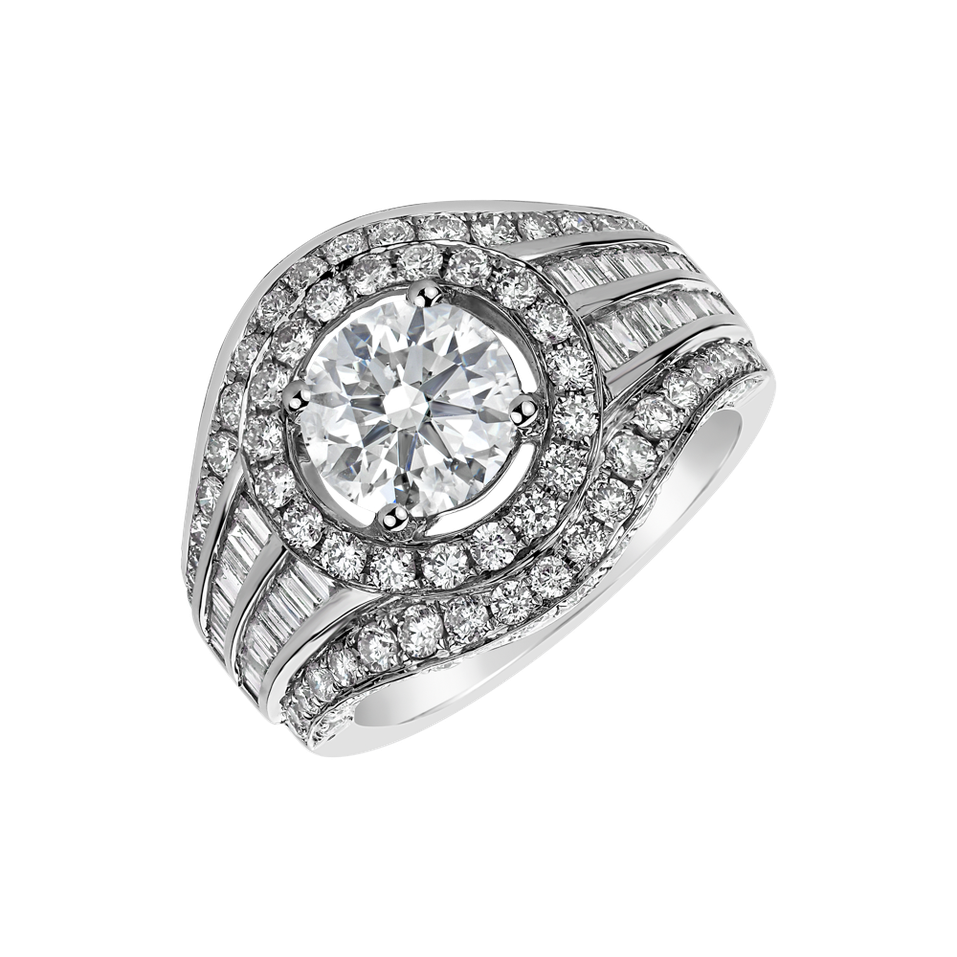 Prsteň s diamantmi Maximo