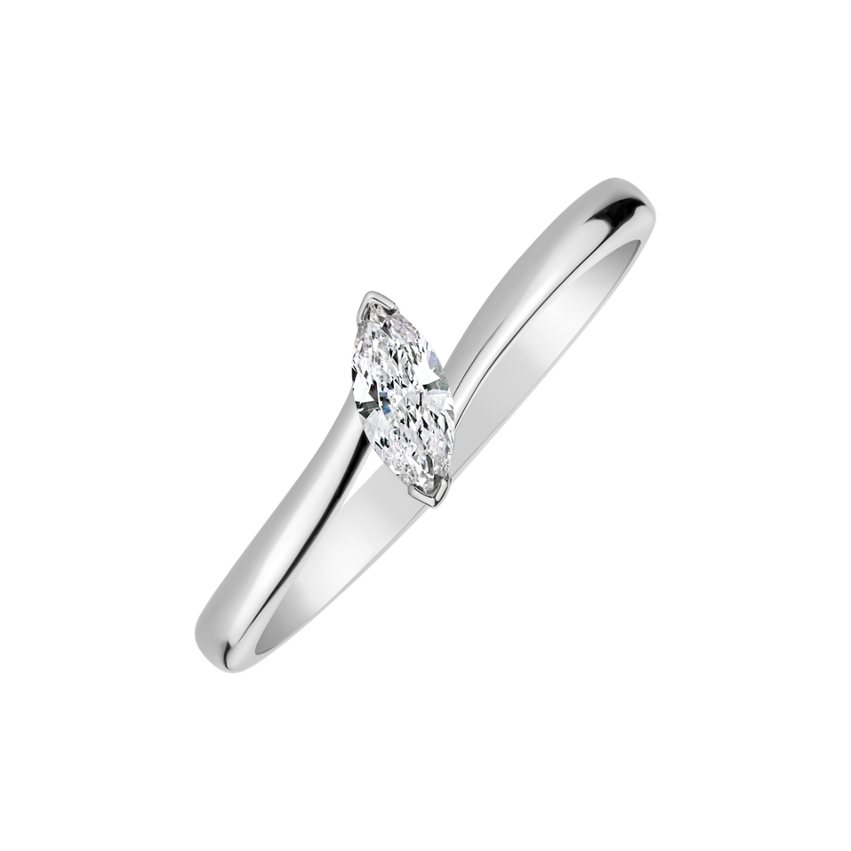 Prsteň s diamantom Quimby