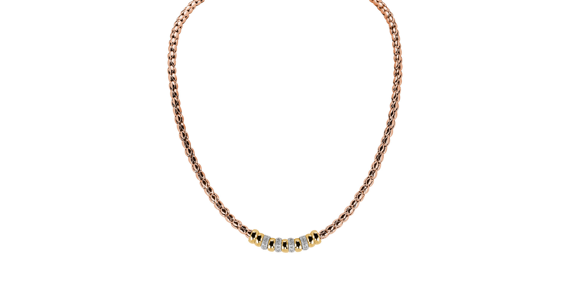 Náhrdelník s diamantmi Gia