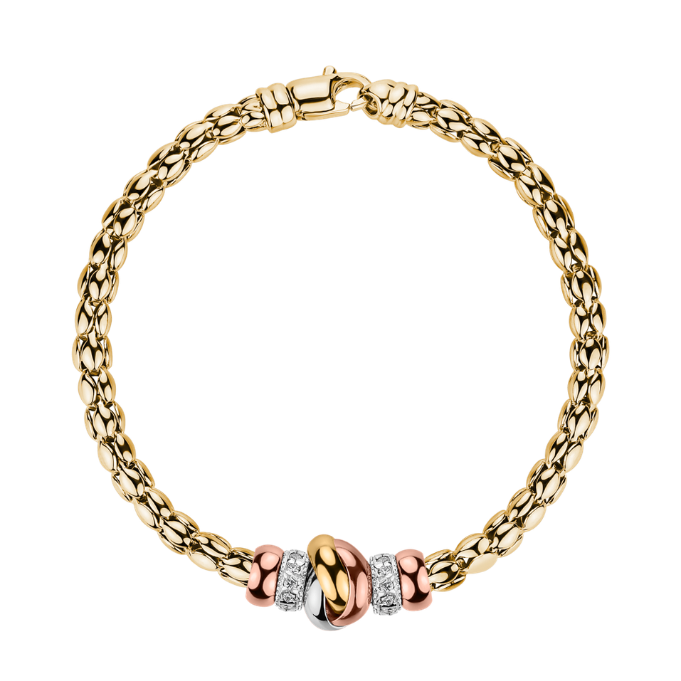 Náramok s diamantmi Robert