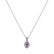 Prívesok s kunzitom a diamantmi Princess Essence1
