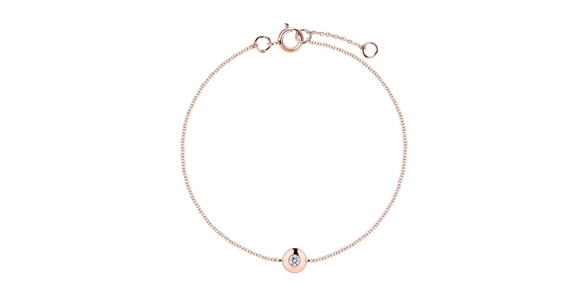 Náramok s diamantom Sparkling Dot
