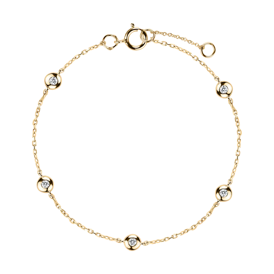 Náramok s diamantmi Sparkling Dots