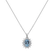 Náhrdelník s akvamarínom a diamantmi Princess Sparkle2