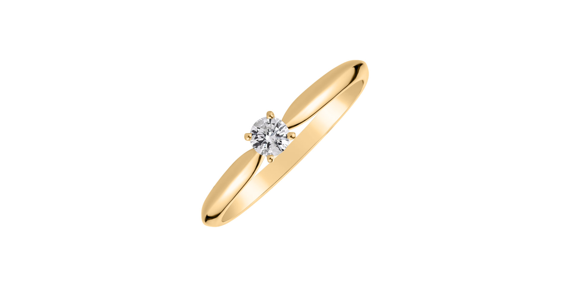 Prsteň s diamantom One Love