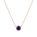 Náhrdelník s ametystom Essential Drop2
