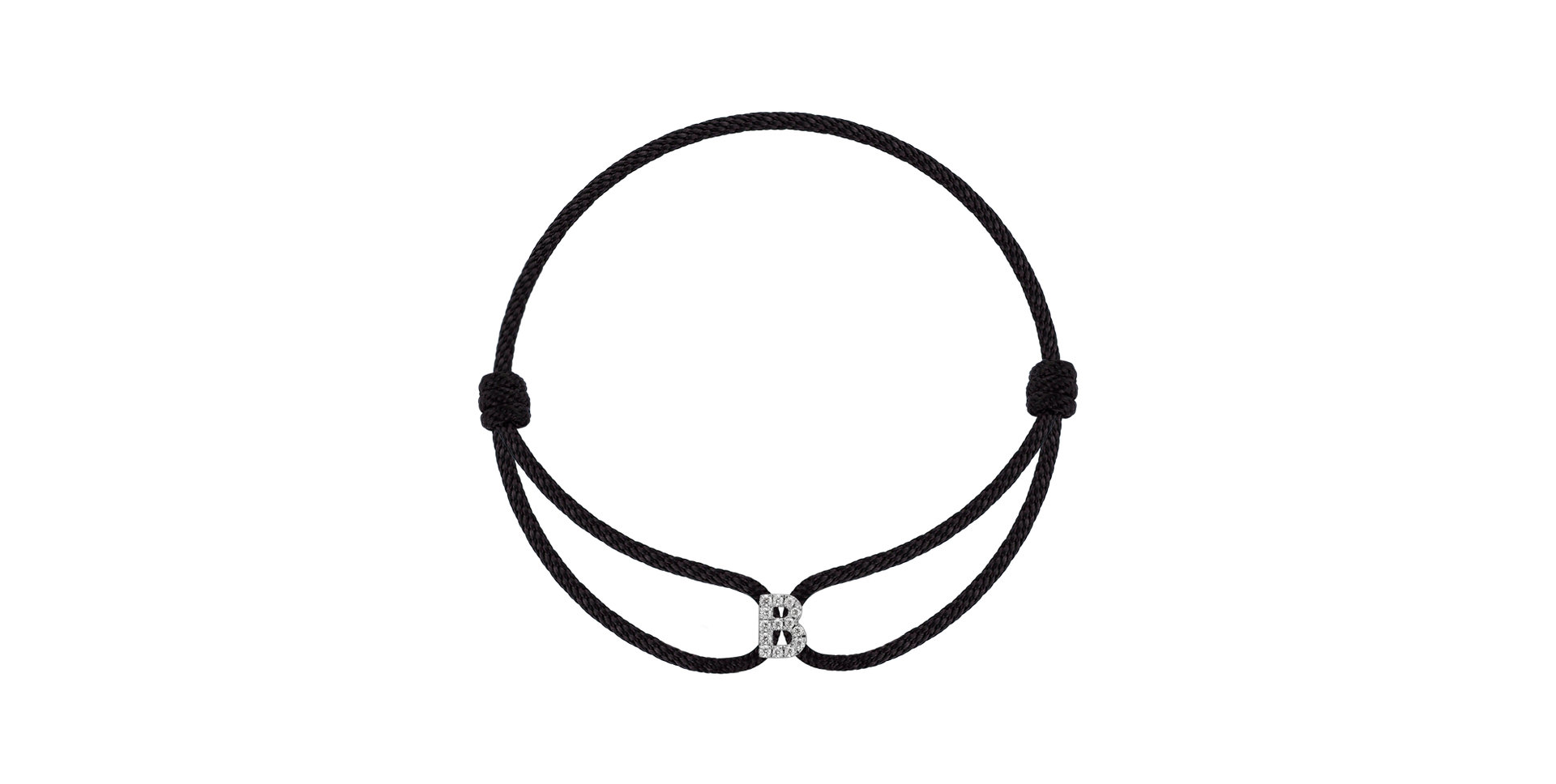 Náramok s diamantmi Miracle Alphabet