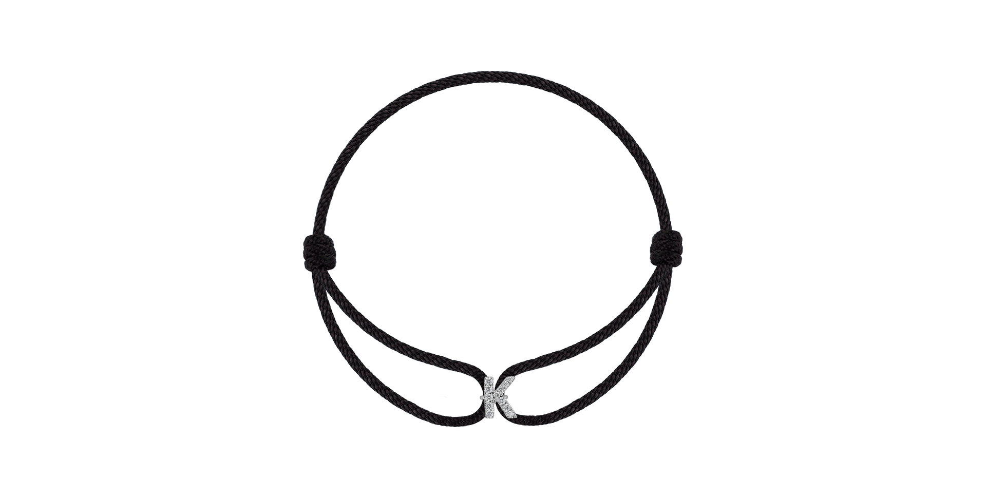 Náramok s diamantmi Miracle Alphabet