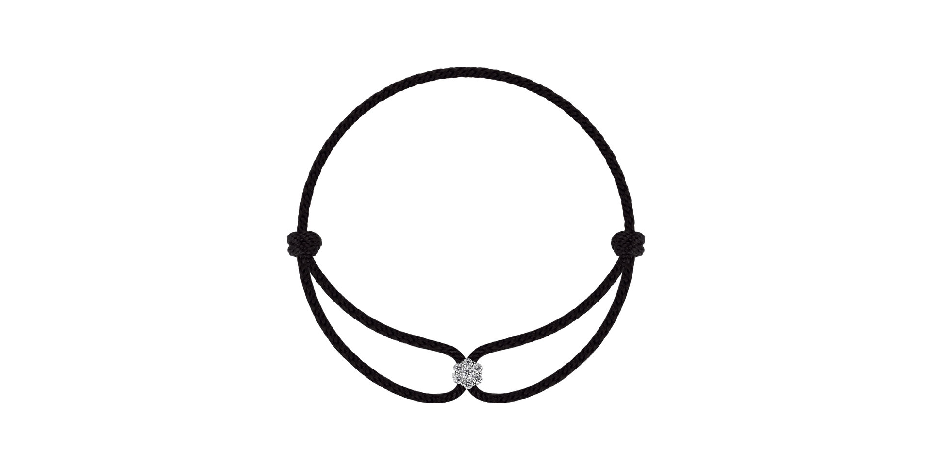 Náramok s diamantmi Deep Snow