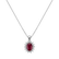 Náhrdelník s rubínom a diamantmi Princess Sparkle2