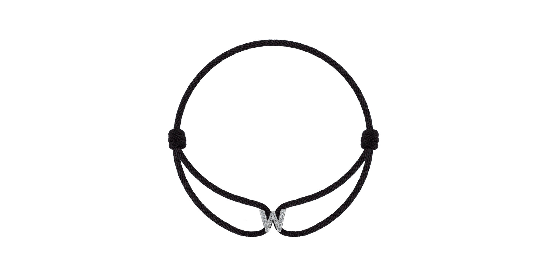 Náramok s diamantmi Miracle Alphabet