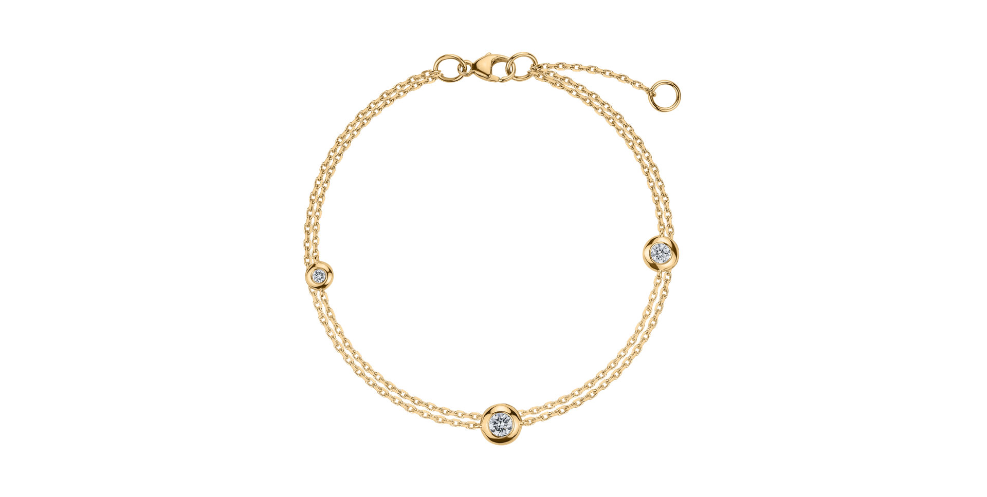 Náramok s diamantmi Declan