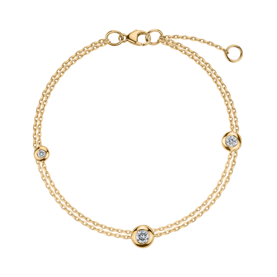 Náramok s diamantmi Declan