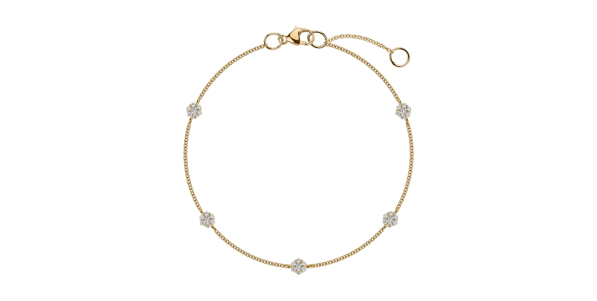 Náramok s diamantmi Evening Sky