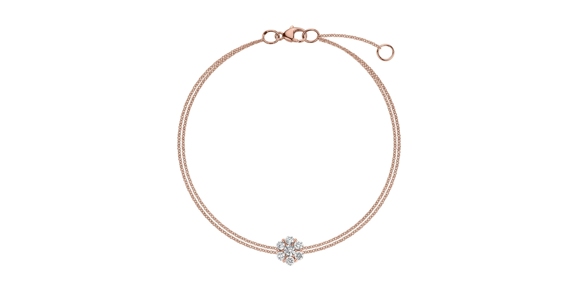 Náramok s diamantmi Evening Sky