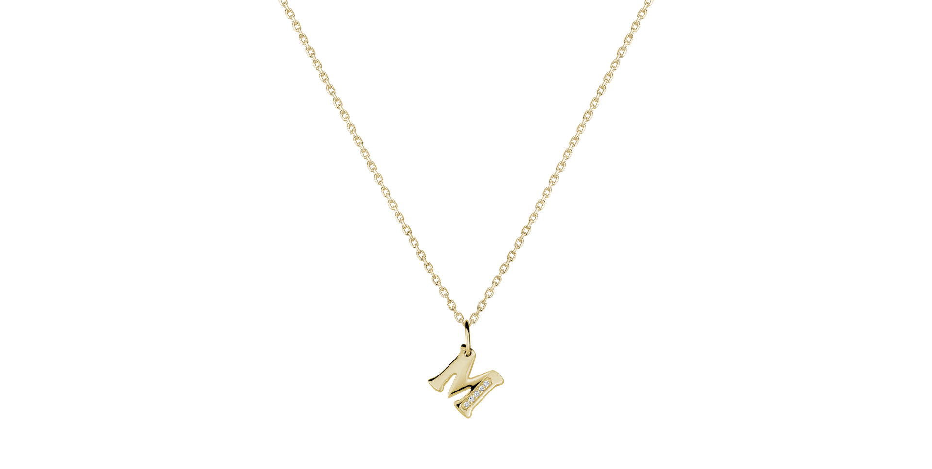 Prívesok s diamantmi Dream Letter