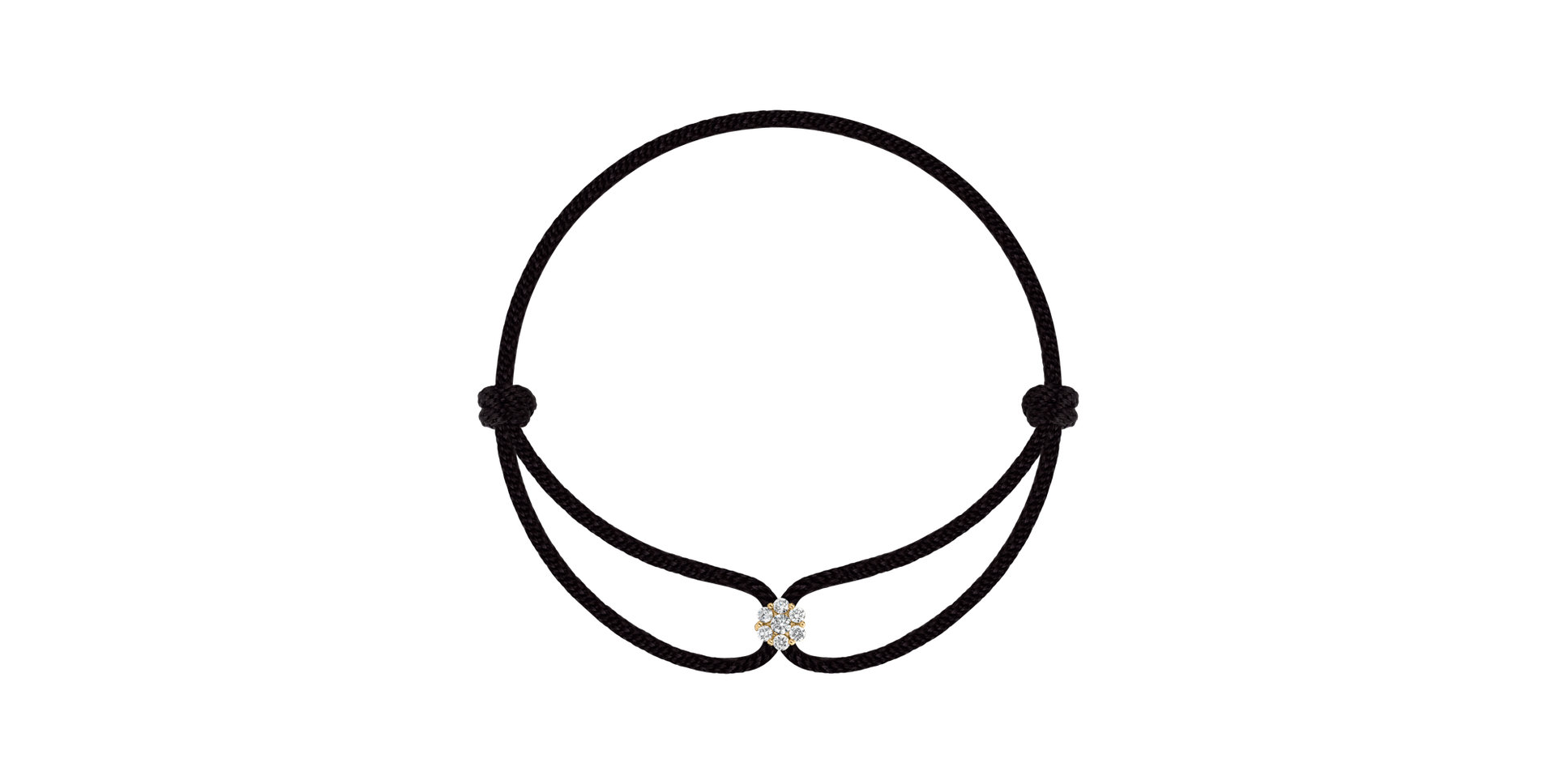 Náramok s diamantmi Deep Snow