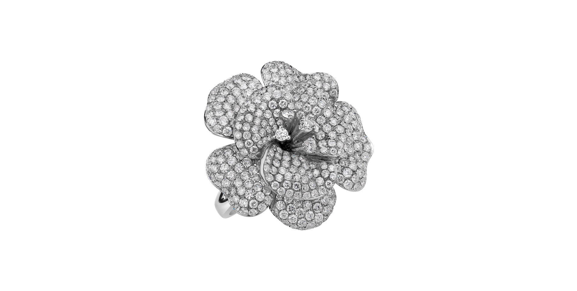 Prsteň s diamantmi Brilliant Bloom