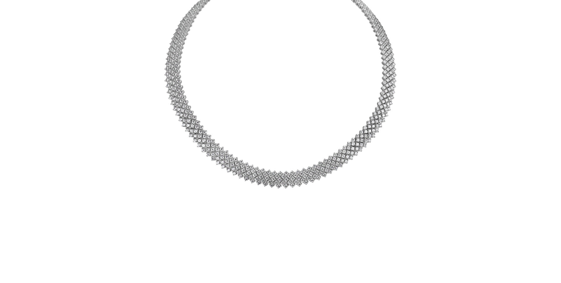 Náhrdelník s diamantmi Rana