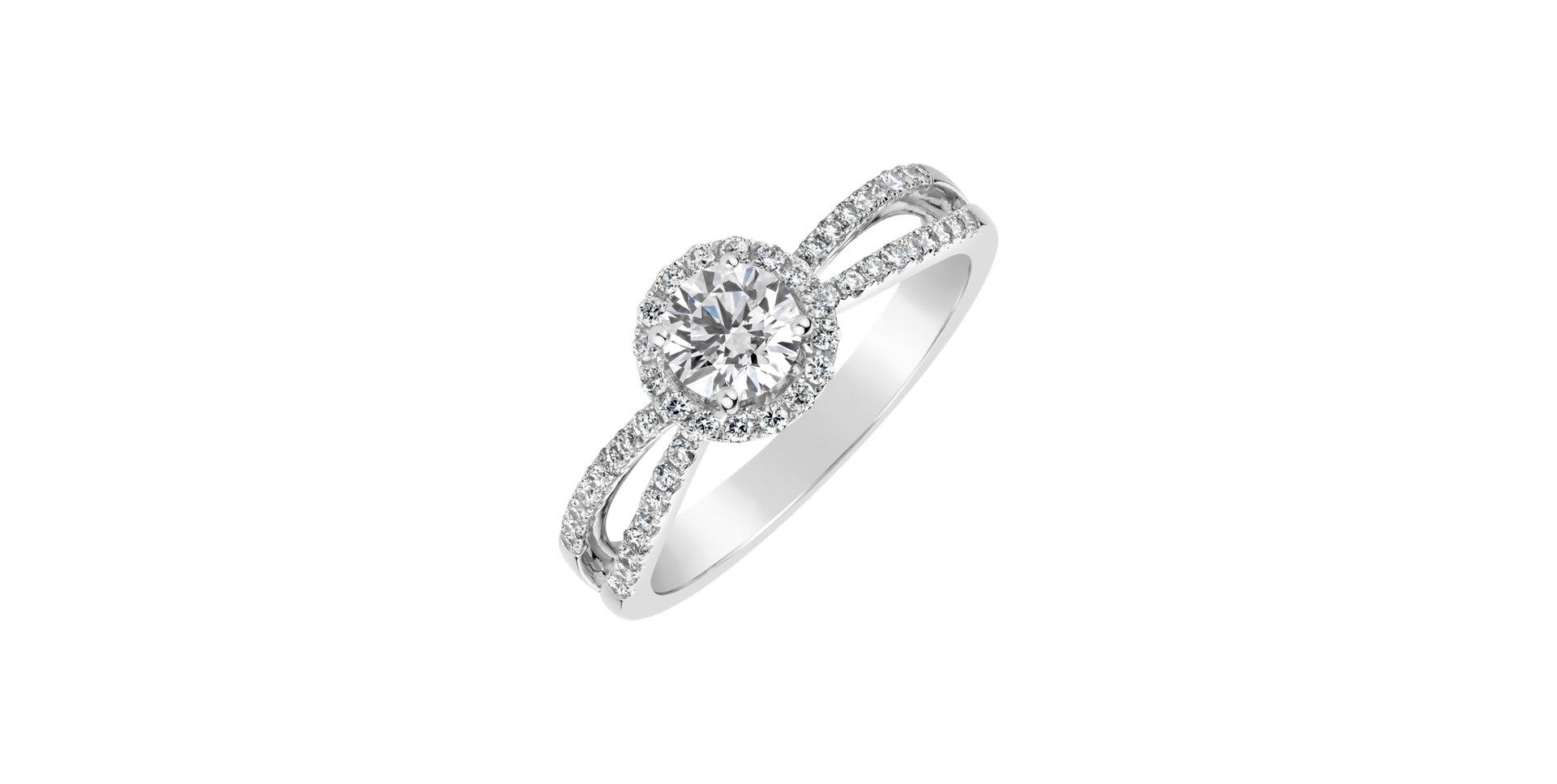 Prsteň s diamantmi Carmella