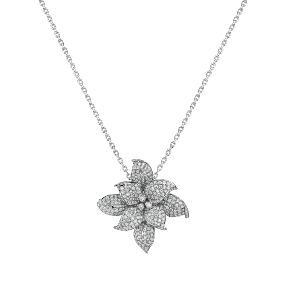 Přívěsok s diamantmi Akito Rose