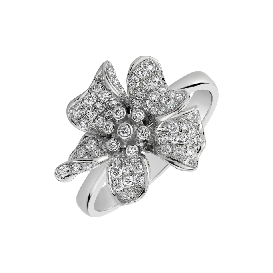 Prsteň s diamantmi Delfi