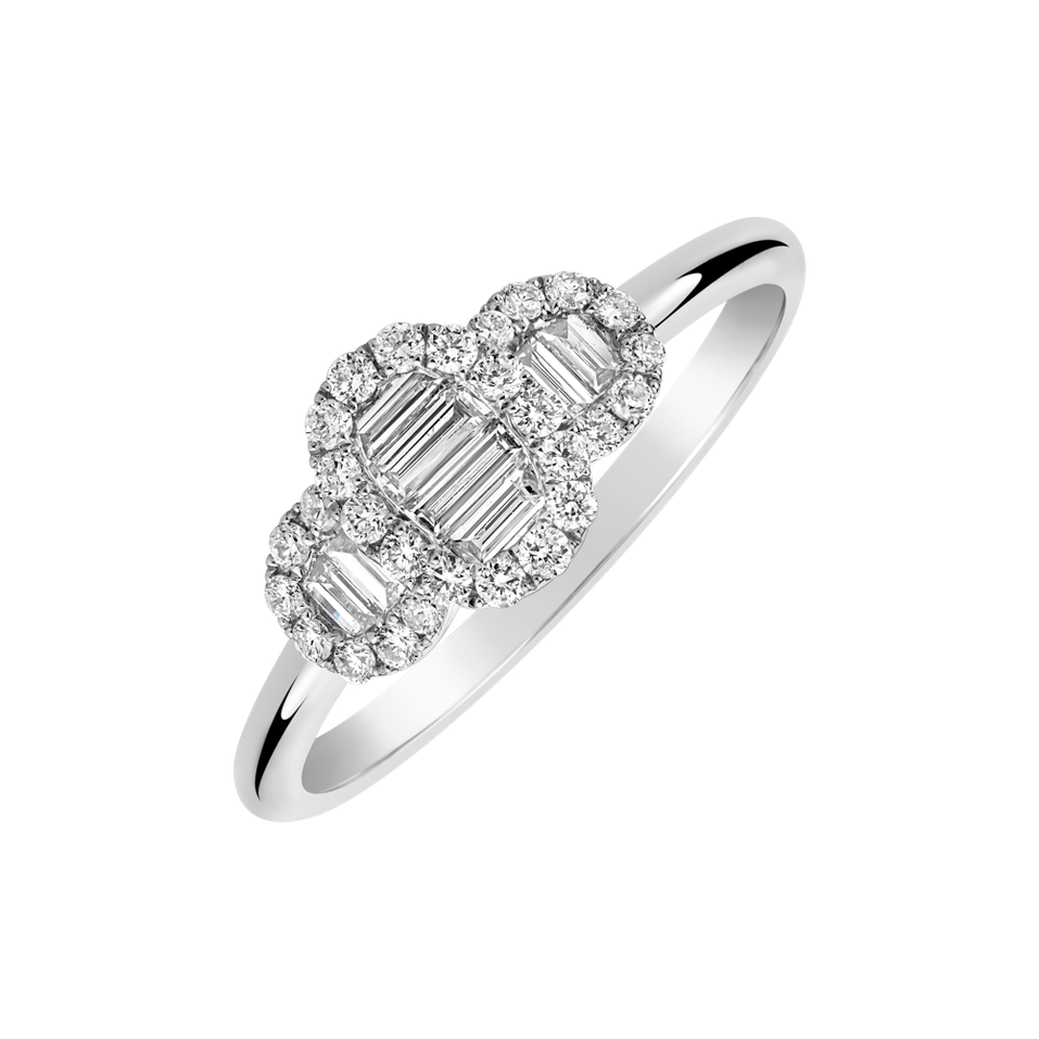 Prsteň s diamantmi Shattrath