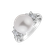 Prsteň s perlou a diamantmi Solomon Sea2