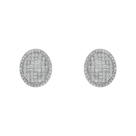 Náušnice s diamantmi Kannon