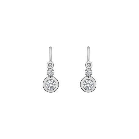 Detské náušnice s diamantmi Diamond Beauty