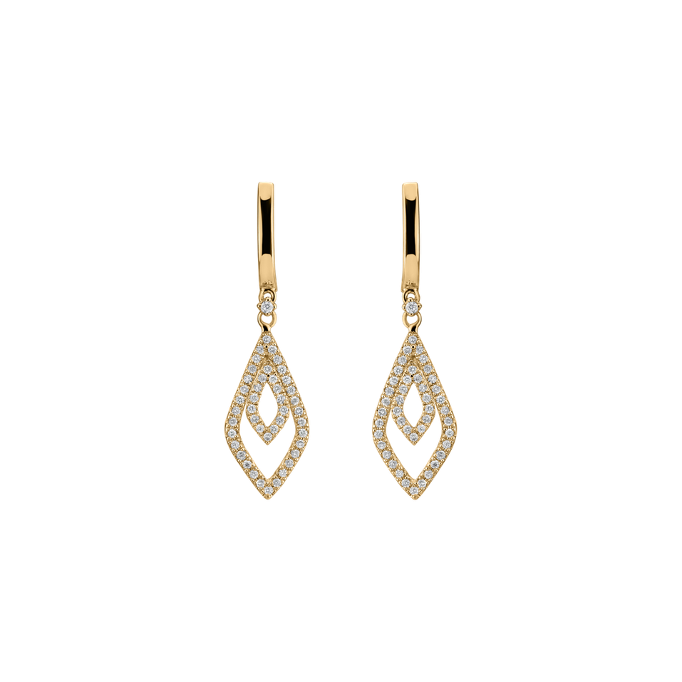 Náušnice s diamantmi Chief