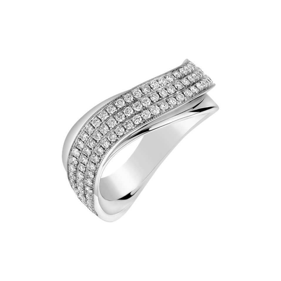 Prsteň s diamantmi Arienna