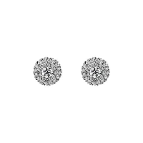 Náušnice s diamantmi Exclusive Shine