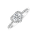 Prsteň s diamantmi Milady2
