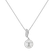 Náhrdelník s perlou a diamantmi Magical Key2