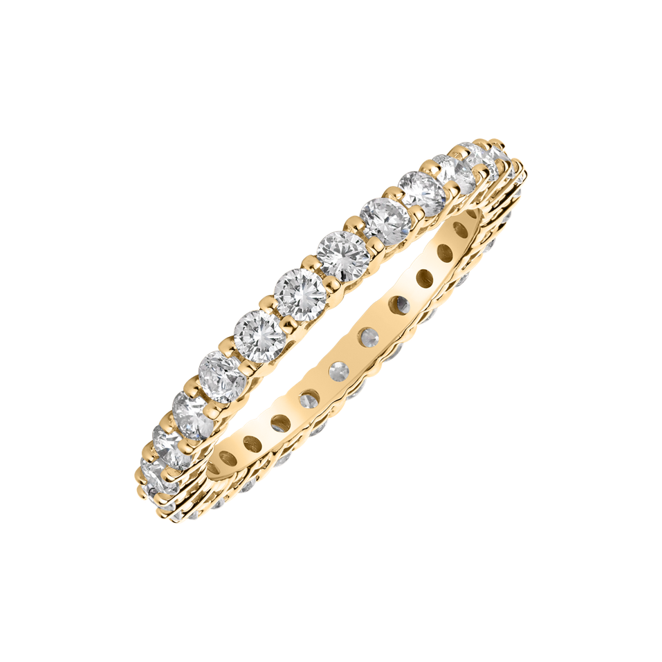 Prsteň s diamantmi Ourania