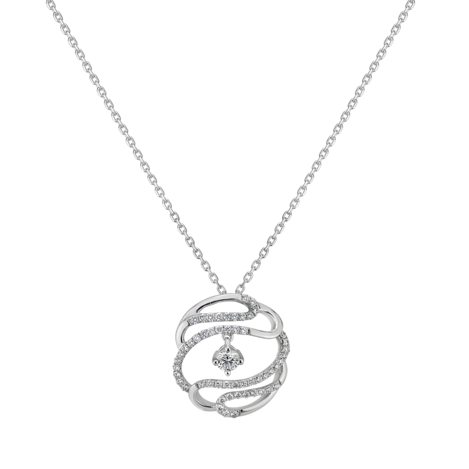 Přívěsok s diamantmi Mysterious Elegance