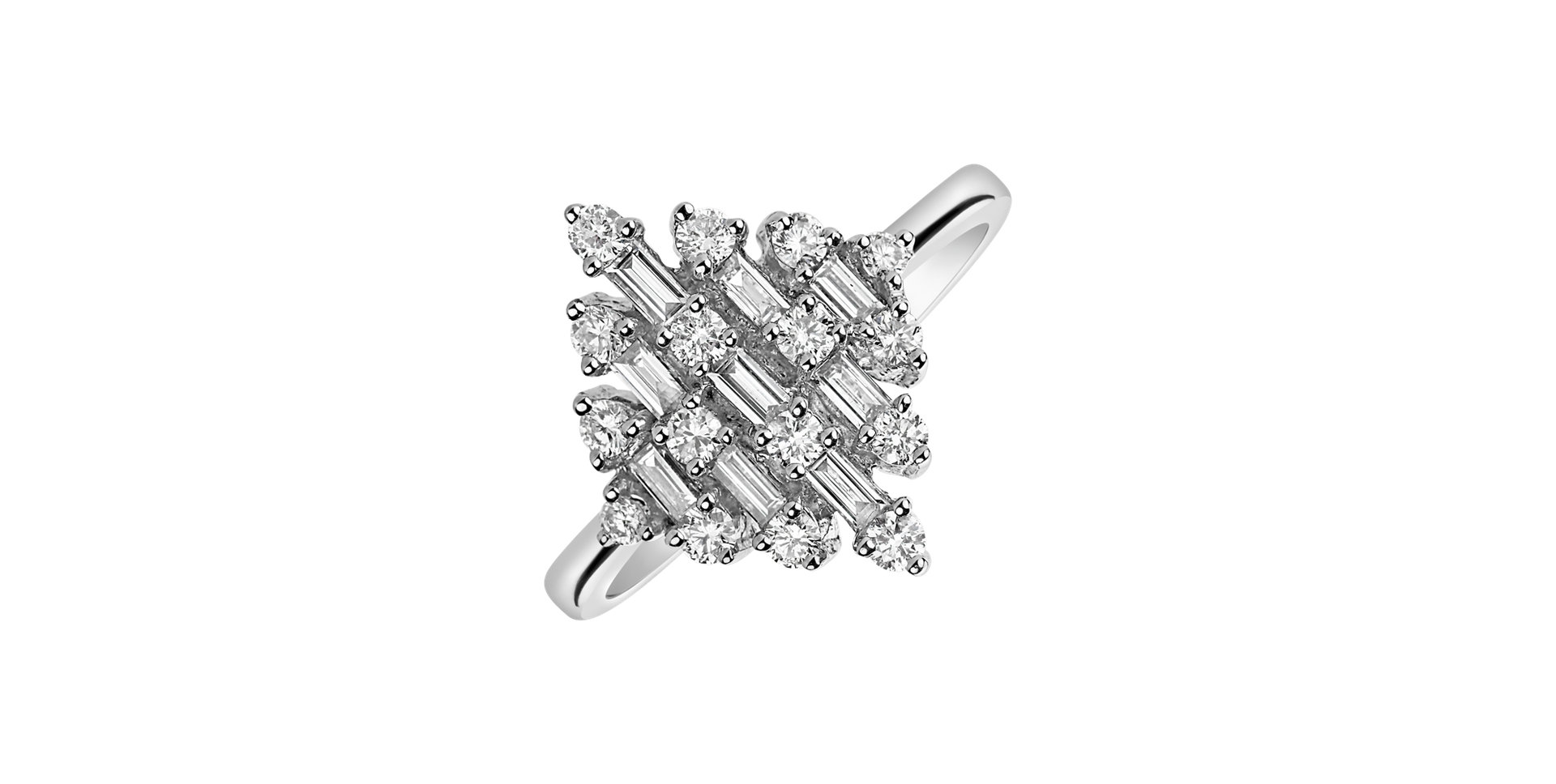 Prsteň s diamantmi Glory Chorus