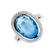 Prsteň s topásom a diamantmi Emory2