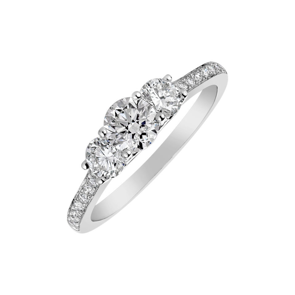 Prsteň s diamantmi Piper Luck